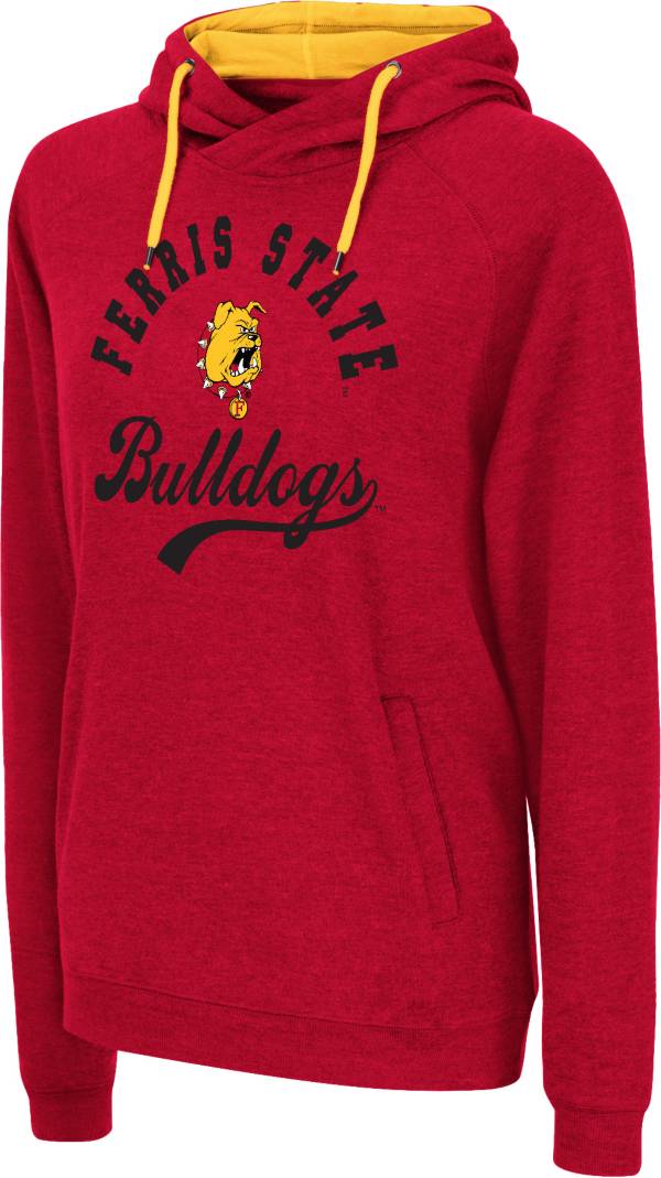 Colosseum LADIES Louisville Cardinals Red Pullover Fleece NCAA