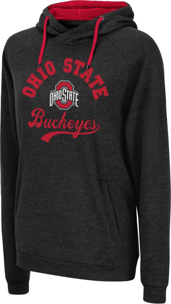 Colosseum Women s Ohio State Buckeyes Black Hoodie Dick s