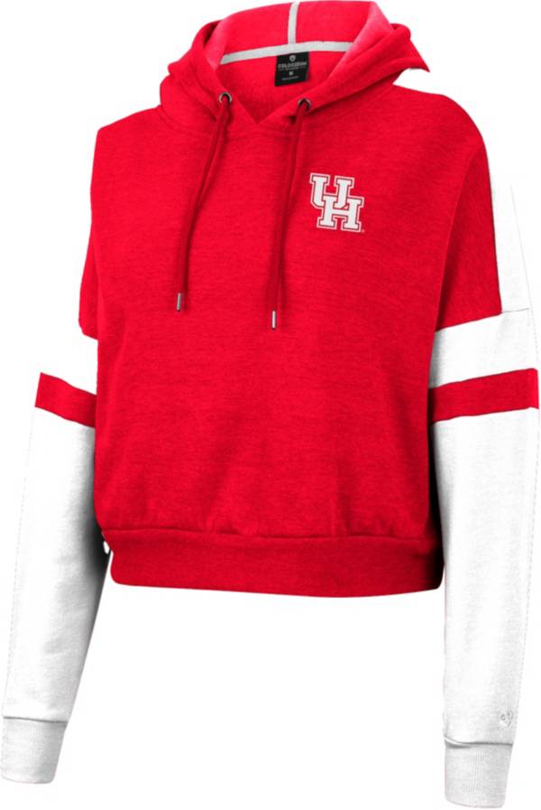 Colosseum Women's Houston Cougars Red Paris Pullover Hoodie product image