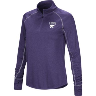 sorry, Colosseum Women's Kansas State Wildcats Purple Stingray 1/4 Zip Jacket is currently out of stock