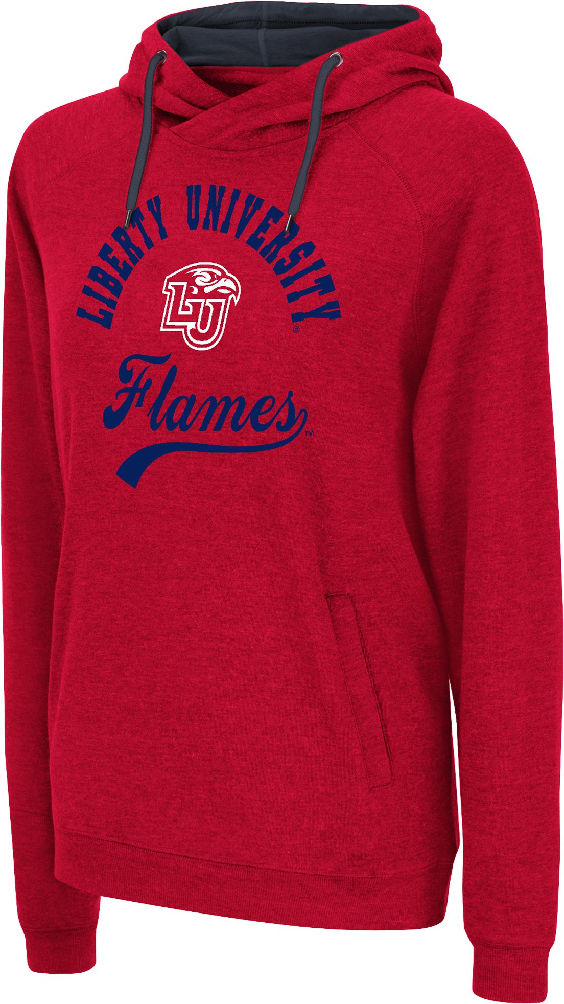 Colosseum Women's Liberty Flames Navy Hoodie