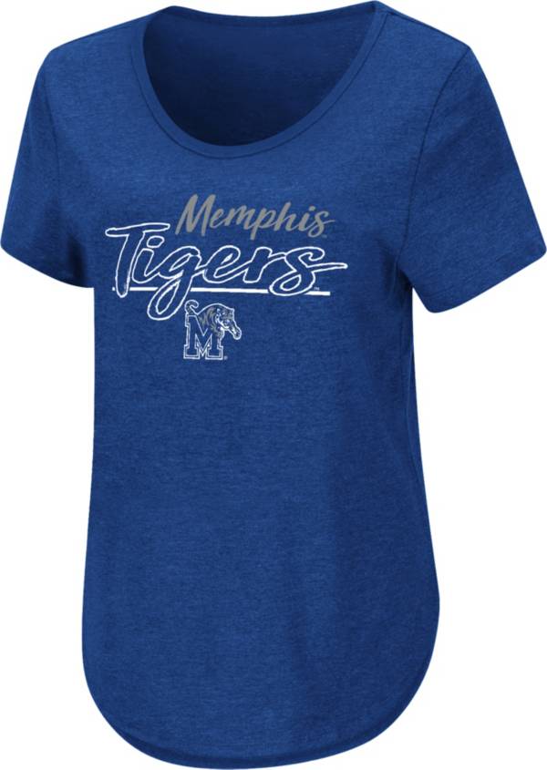 Colosseum Women's Memphis Tigers Blue Promo T-Shirt product image