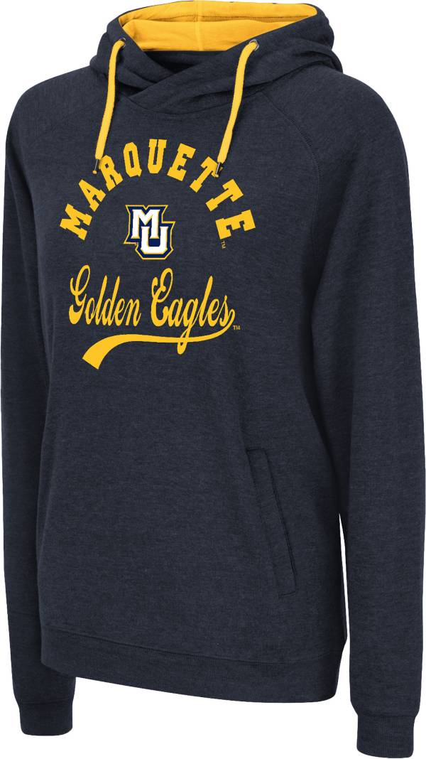 Colosseum Women's Marquette Golden Eagles Blue Promo Hoodie Dick's