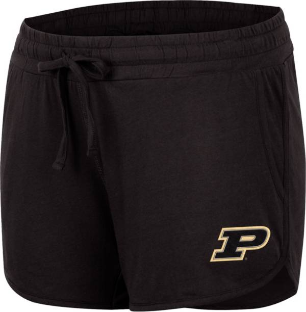 Colosseum Women's Purdue Boilermakers Black Mr. Right Shorts product image