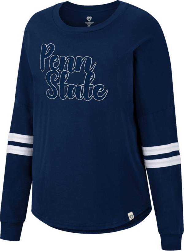 Colosseum Women's Penn State Nittany Lions Blue Earth Longsleeve T-Shirt product image