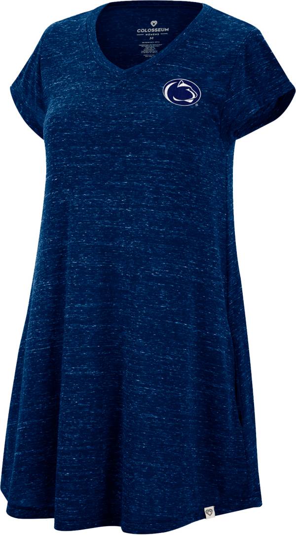 Colosseum Women's Penn State Nittany Lions Blue Diary T-Shirt Dress product image