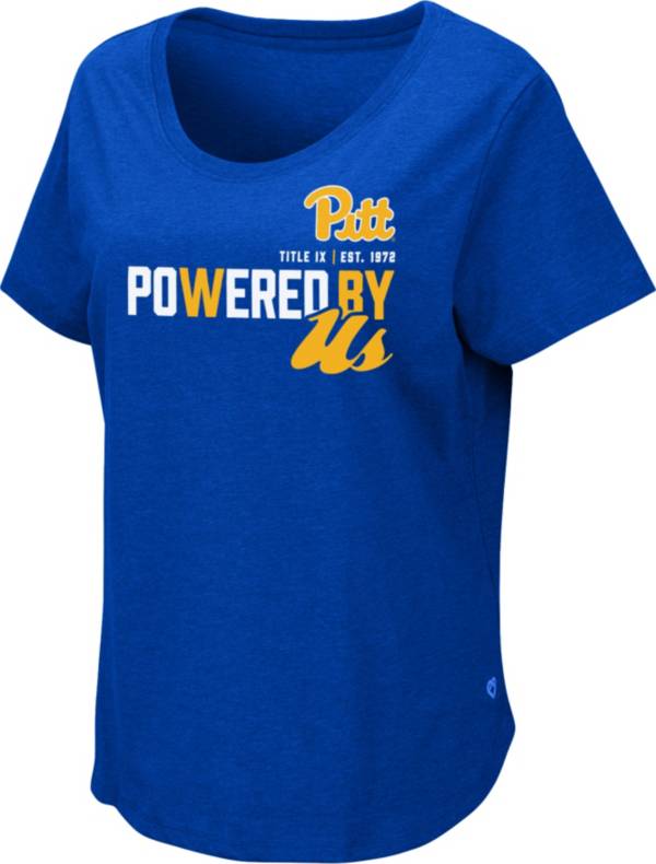 Colosseum Women's Pitt Panthers Blue Title IX T-Shirt product image