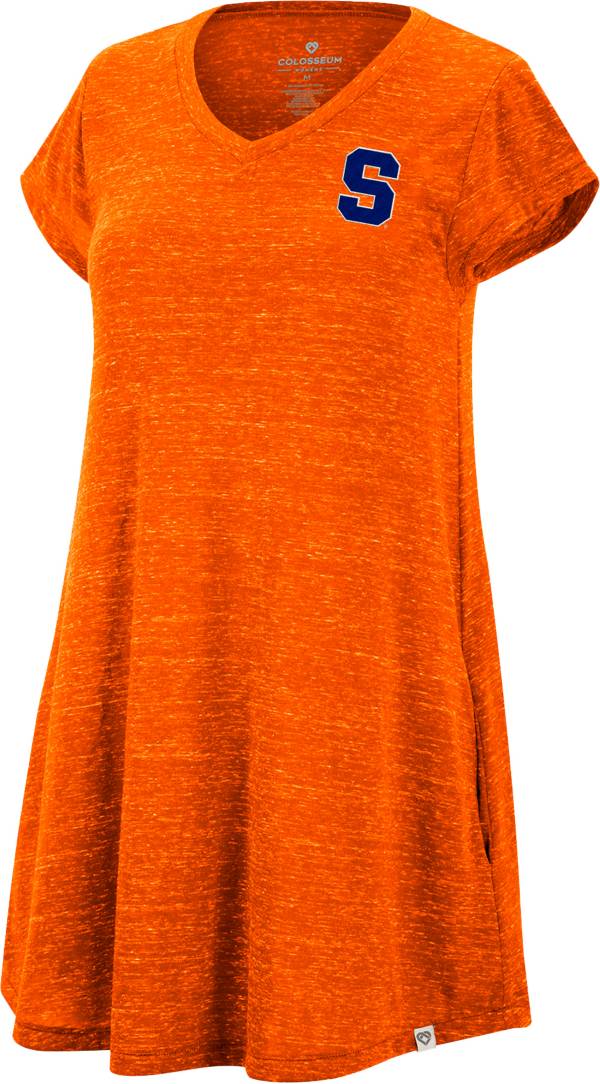 Colosseum Women's Syracuse Orange Orange Diary T-Shirt Dress product image