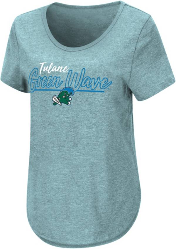 Colosseum Women's Tulane Green Wave Green T-Shirt product image