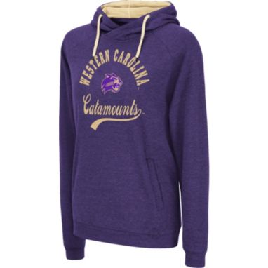 sorry, Colosseum Women's Western Carolina Catamounts Purple Hoodie is currently out of stock