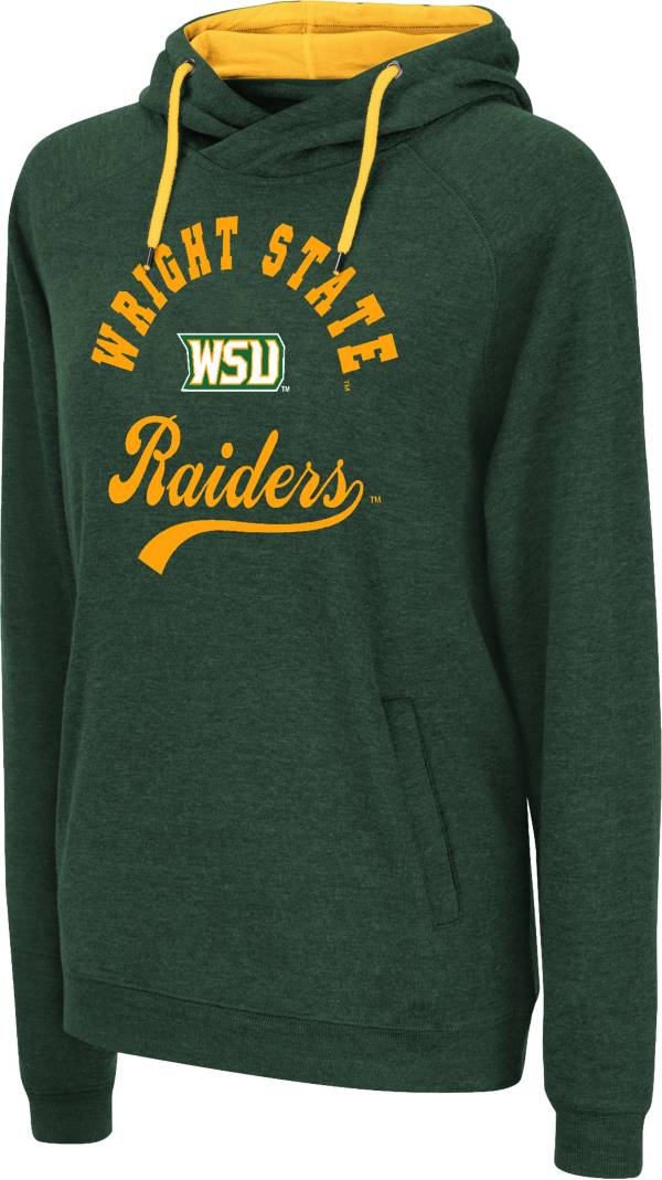 Colosseum Women's Wright State Raiders Green Hoodie product image