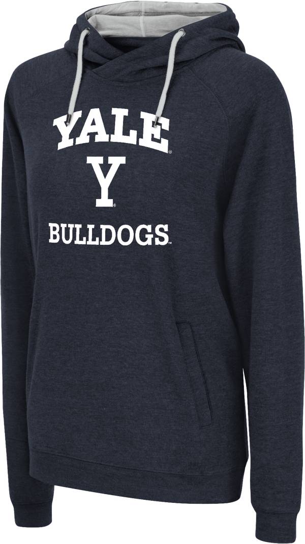 Colosseum Women's Yale Bulldogs Yale Blue Hoodie