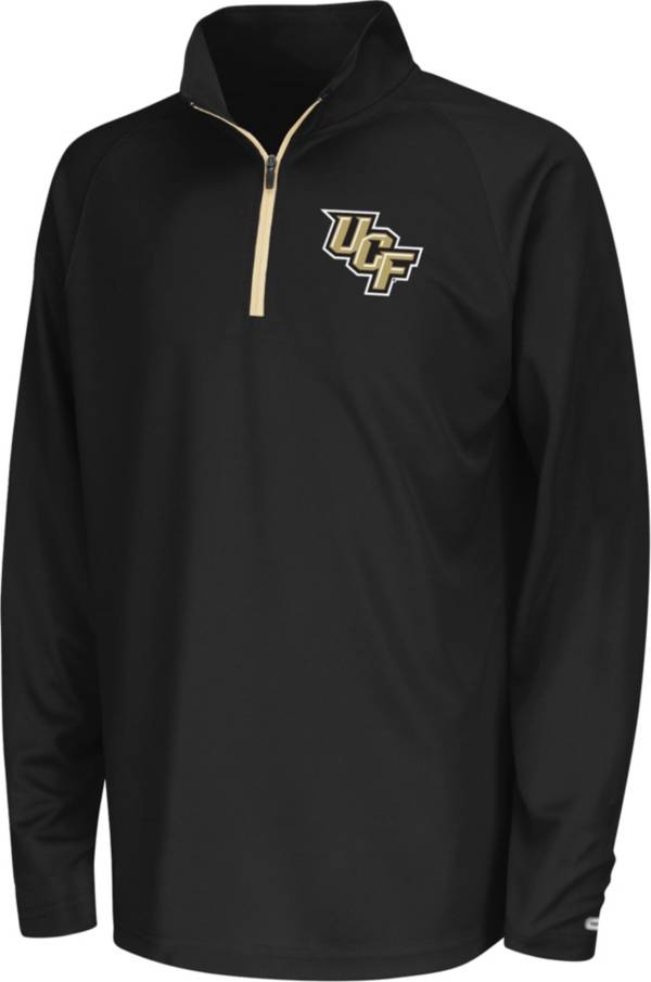 Colosseum Youth UCF Knights Black Draft 1/4 Zip Jacket product image