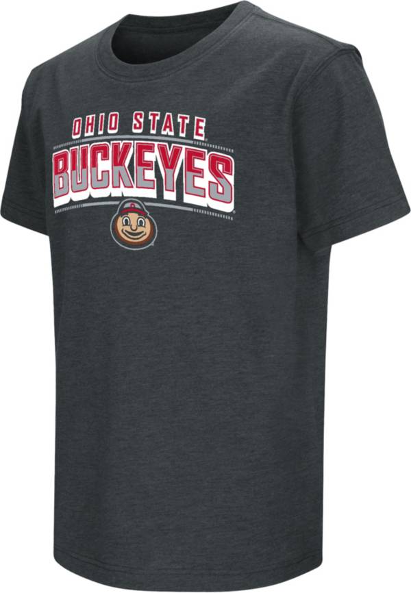 Colosseum Men's Ohio State Buckeyes Scarlet Jaxon Smith-Njigba #11 T-Shirt, Large