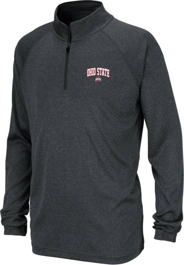 Colosseum Youth Ohio State Buckeyes Black 1/4 Zip Jacket | Dick's ...