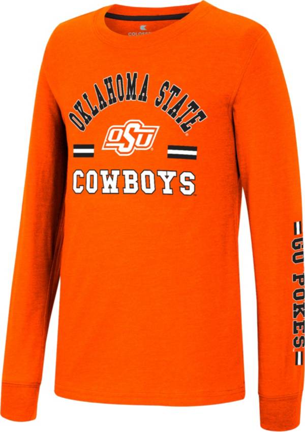 Colosseum Youth Oklahoma State Cowboys Orange Roof Top Longsleeve T-Shirt product image