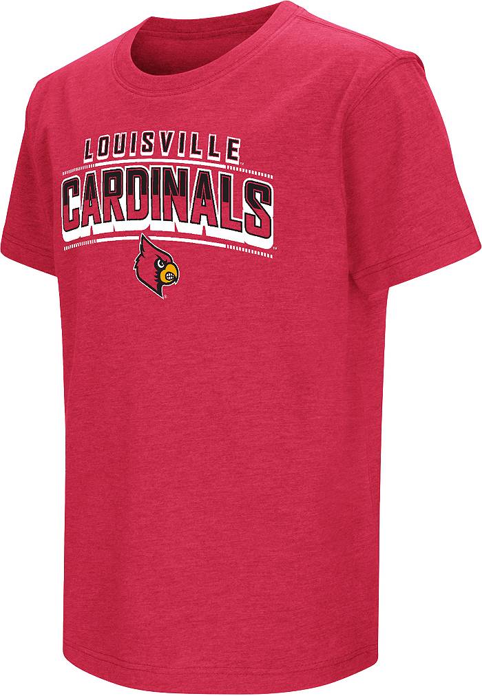 Colosseum Women's Louisville Cardinals Cardinal Red Promo T-Shirt