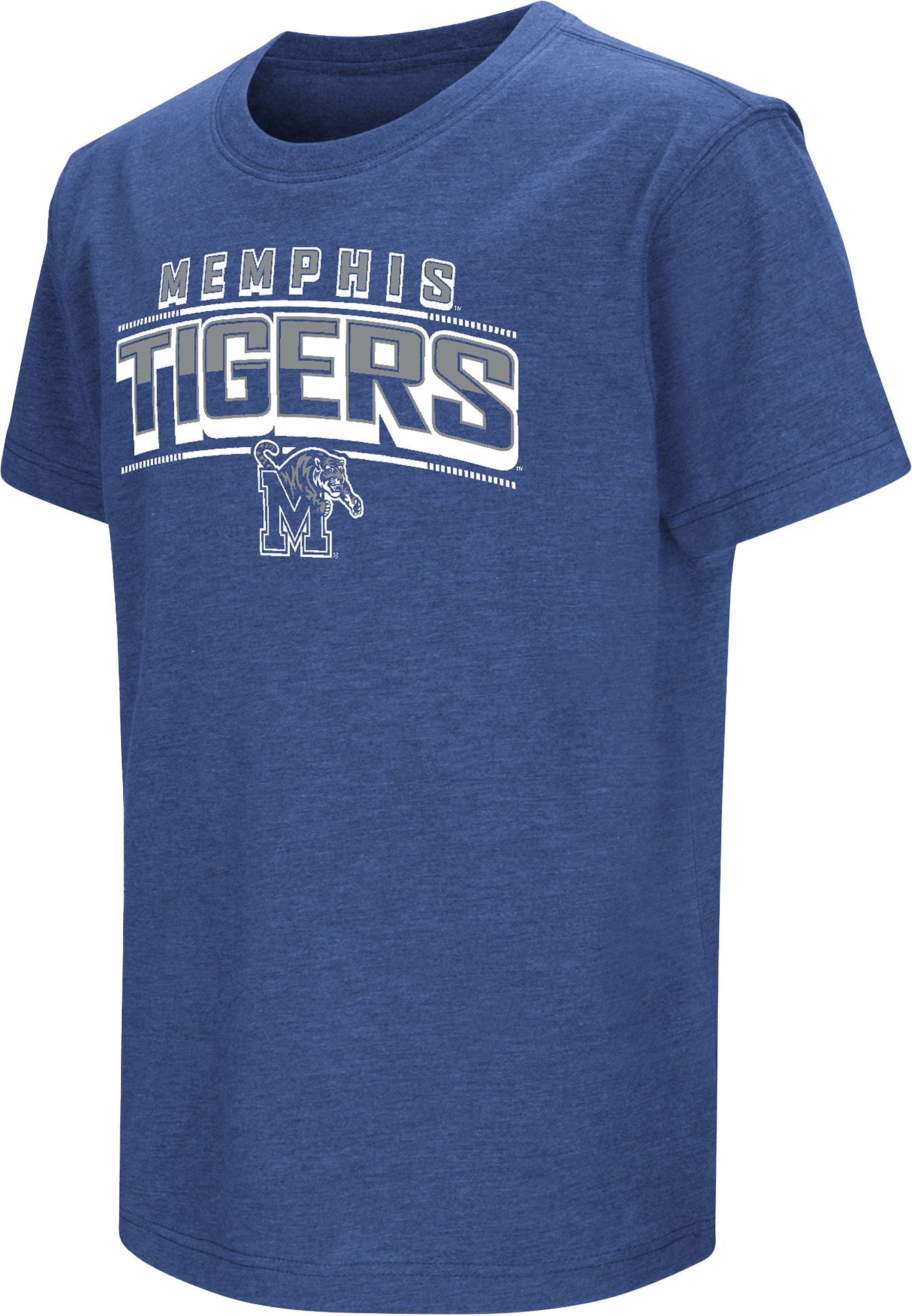 Colosseum Youth Memphis Tigers Blue Promo T-Shirt