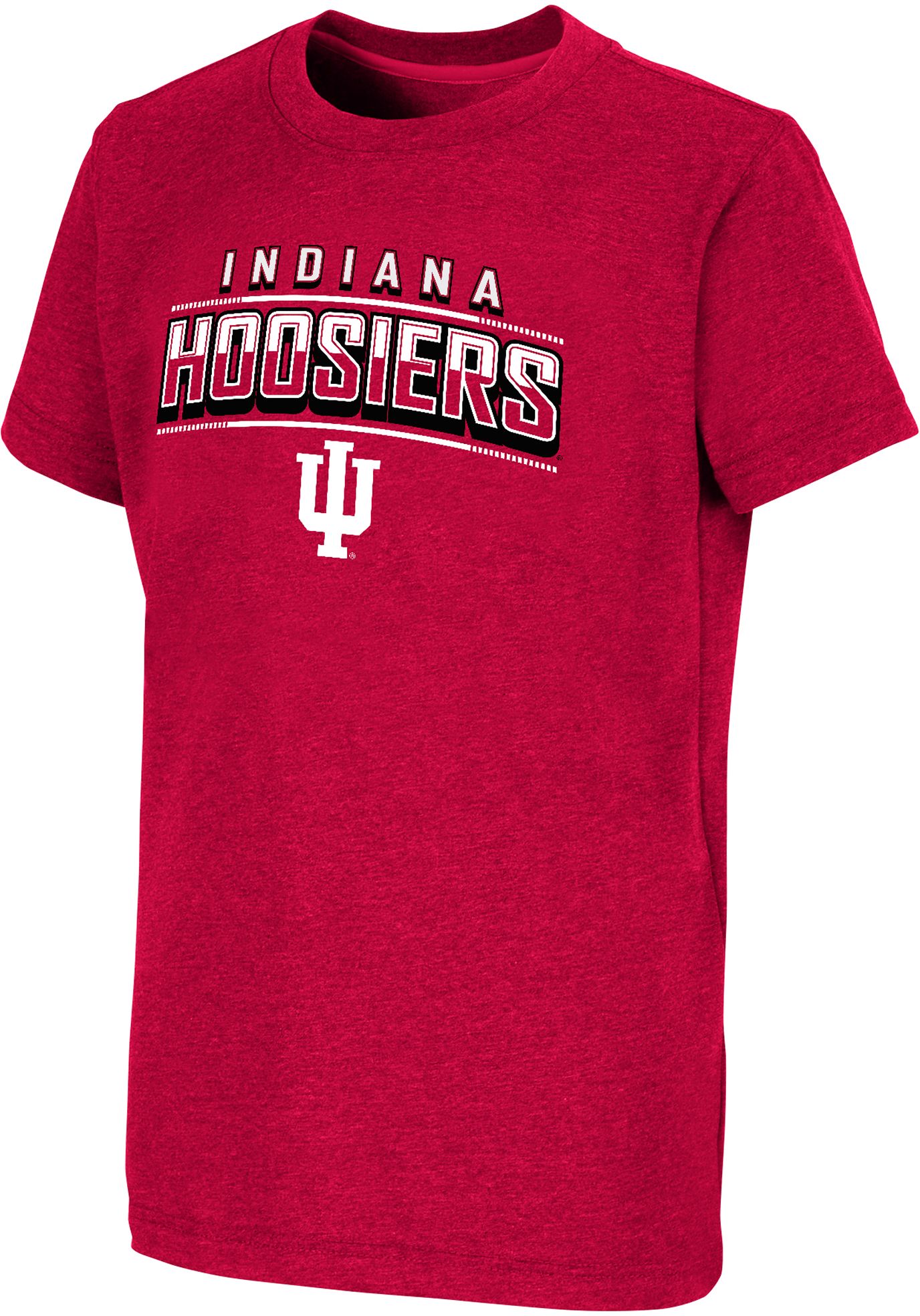 Colosseum Youth Indiana Hoosiers Red Playbook T-Shirt