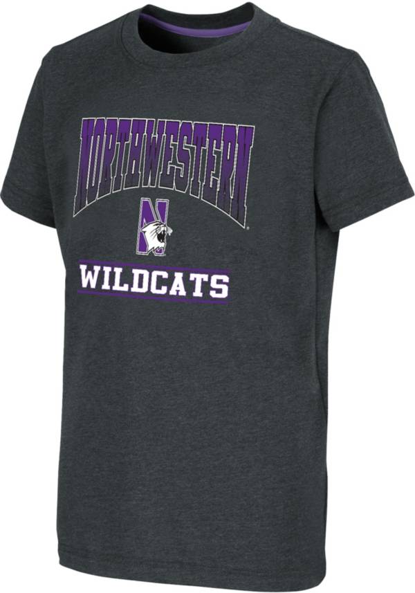 Colosseum Youth Northwestern Wildcats Black Toffee T-Shirt product image