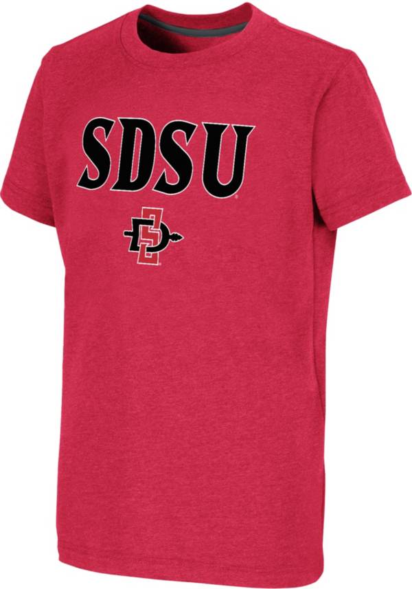 Colosseum Youth San Diego State Aztecs Scarlet Toffee T-Shirt product image