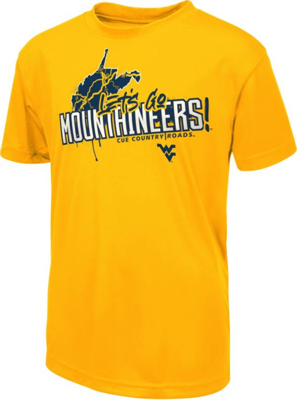Colosseum Youth West Virginia Mountaineers Gold 2022 Fan T-Shirt product image