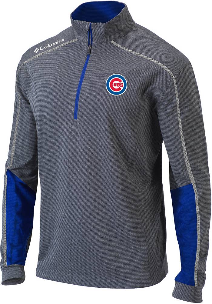 Columbia Men's Chicago Cubs Blue Shotgun 2.0 Quarter-Zip Shirt