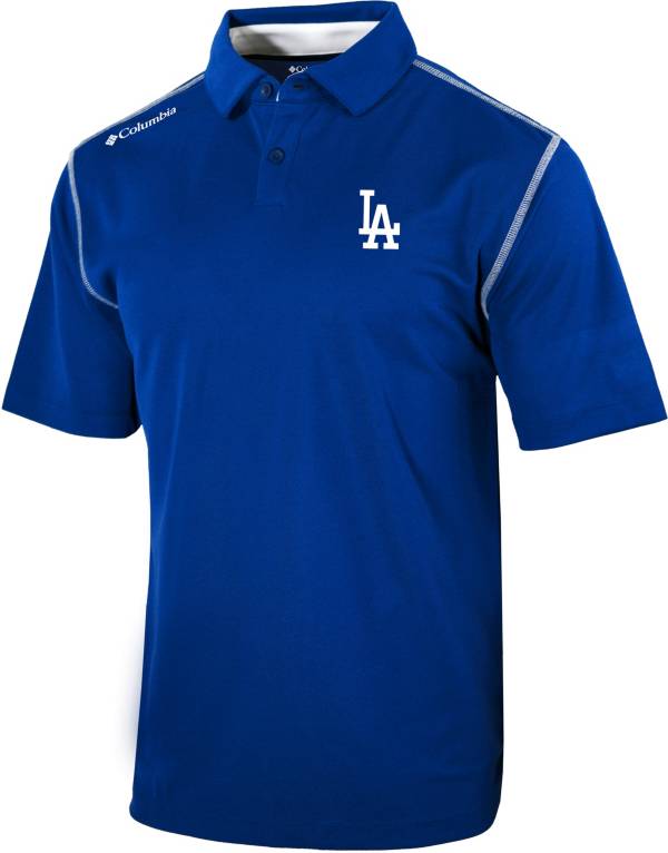 Columbia Men's Los Angeles Dodgers Blue Shotgun Polo product image