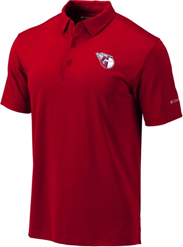 Columbia Men's Cleveland Guardians Red Drive Performance Polo product image