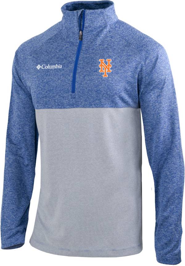 New York Mets Big & Tall Pullover Sweatshirt - Royal/White