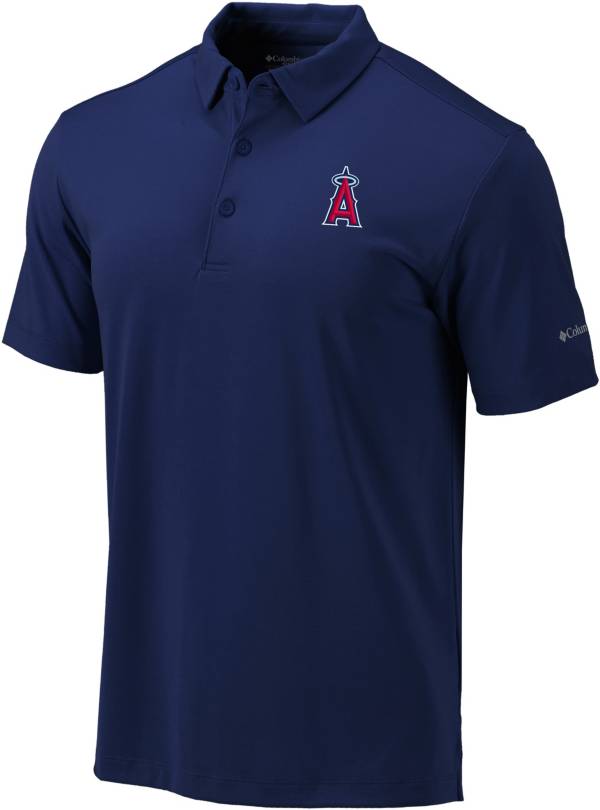 Columbia Men's Los Angeles Angels Navy Drive Performance Polo product image