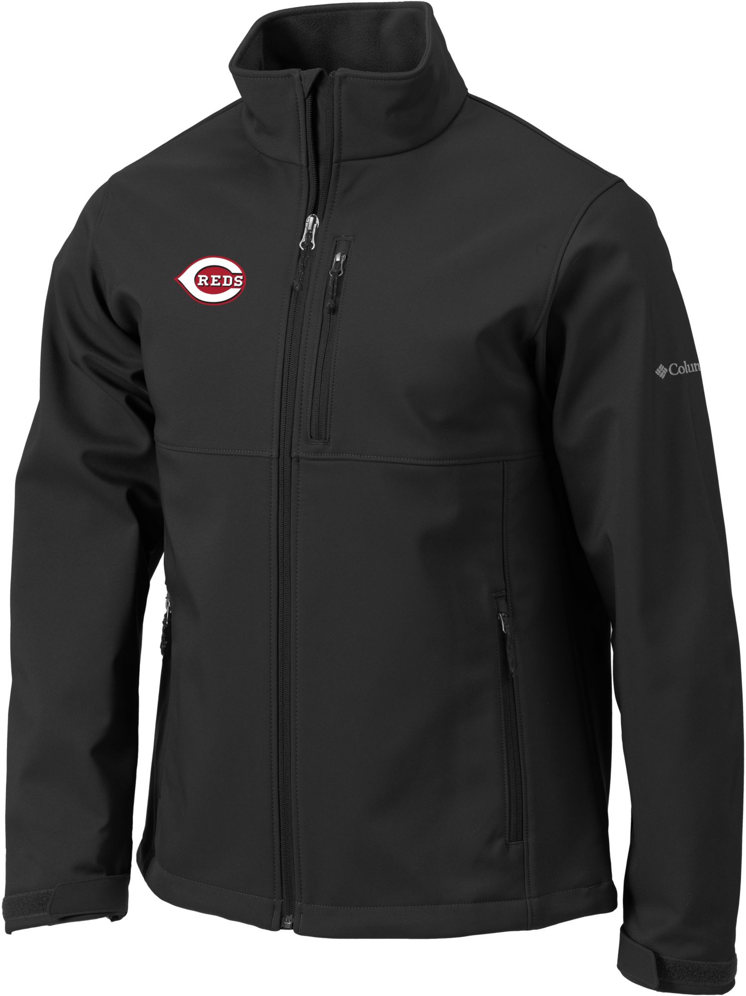 Columbia Men's Cincinnati Reds Black Ascender Full-Zip Jacket product image