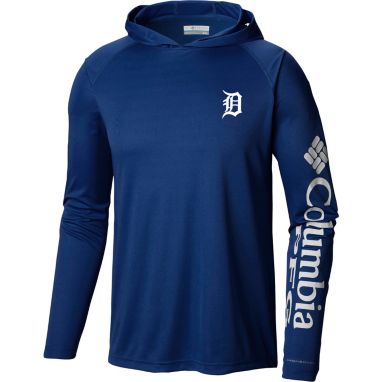 sorry, Columbia Men's Detroit Tigers Navy Tackle Pullover Hoodie is currently out of stock