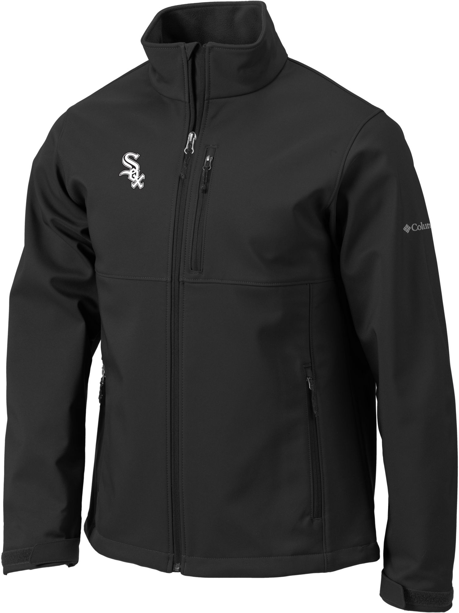 Columbia Men's Chicago White Sox Black Ascender Full-Zip Jacket