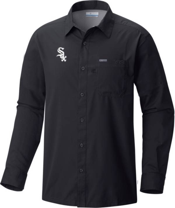 Columbia Men's Chicago White Sox Black Slack Tide Long Sleeve T-Shirt product image