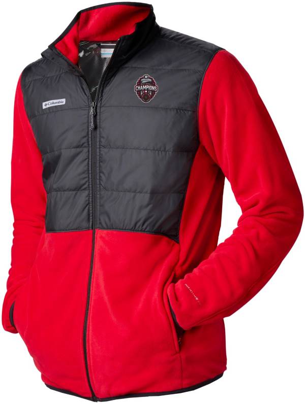 Columbia Men's 2022 College Football National Champions Georgia Bulldogs Basin Butte Fleece Full-Zip Jacket product image