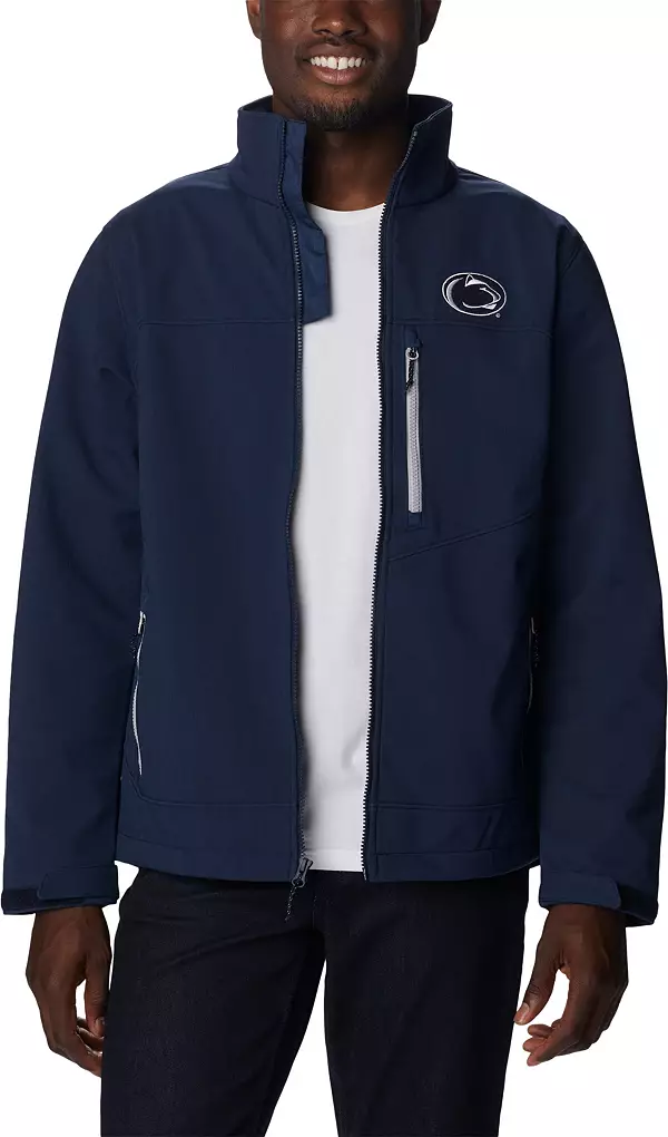 Columbia Men's Penn State Nittany Lions Blue Ascender Full Zip Jacket