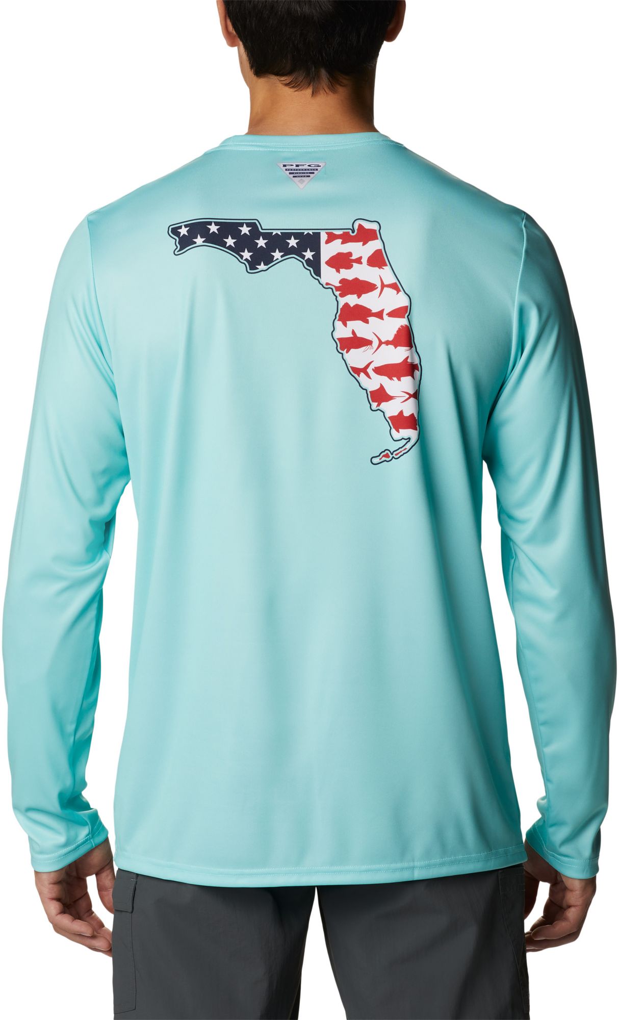 Columbia Men's PFG Terminal Tackle Statetriot Long Sleeve Shirt product image