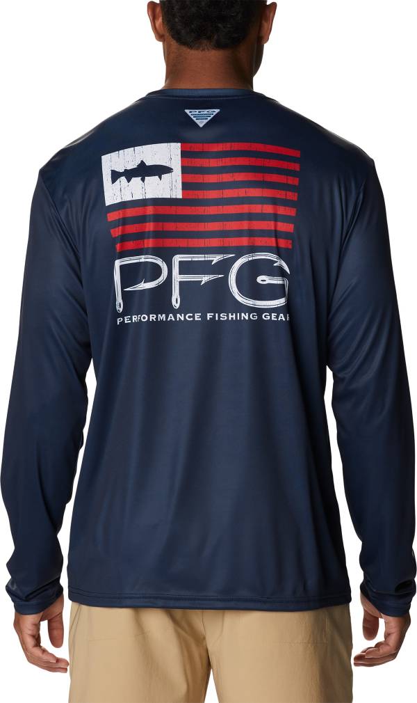 Columbia Men's PFG Terminal Tackle PFG Fish Star Long Sleeve Shirt product image