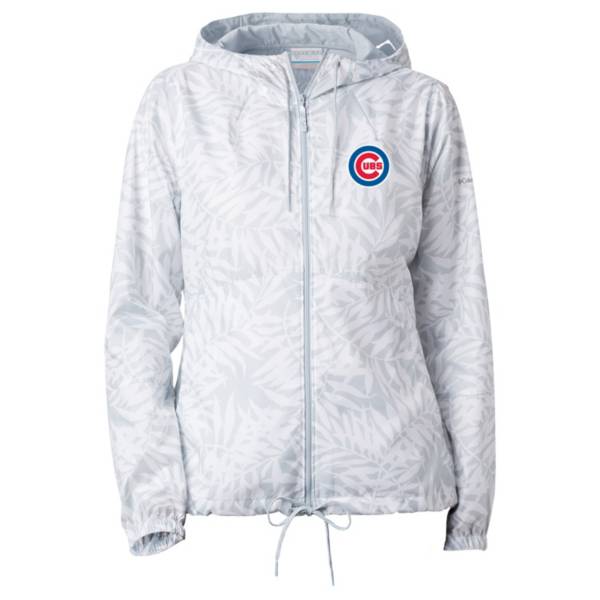Columbia Women's Chicago Cubs White Flash Forward Hoodie product image