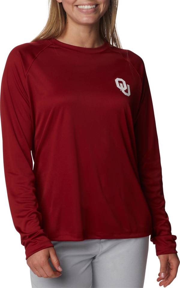 Columbia Women's Oklahoma Sooners Crimson Tidal Long Sleeve T-Shirt product image
