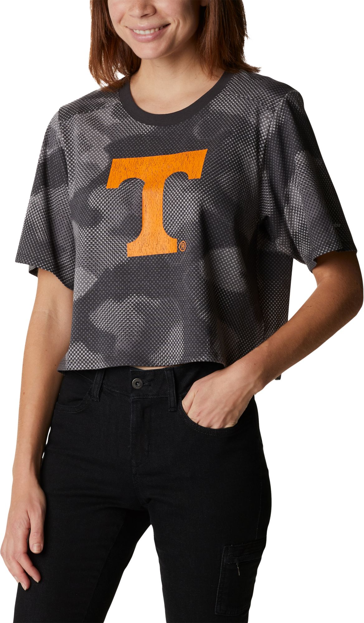 Columbia Women's Tennessee Volunteers Grey Park Box Shirt product image