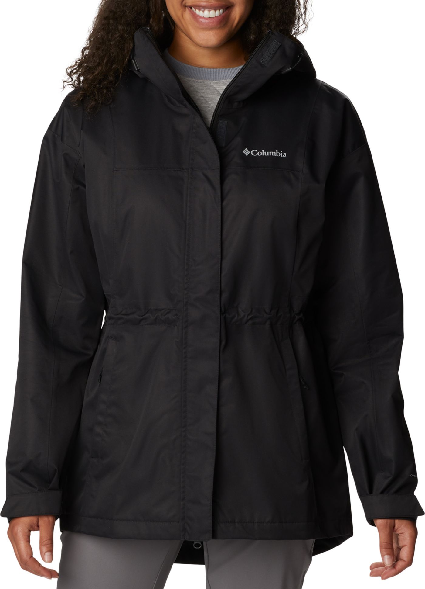 Columbia long rain jacket on sale