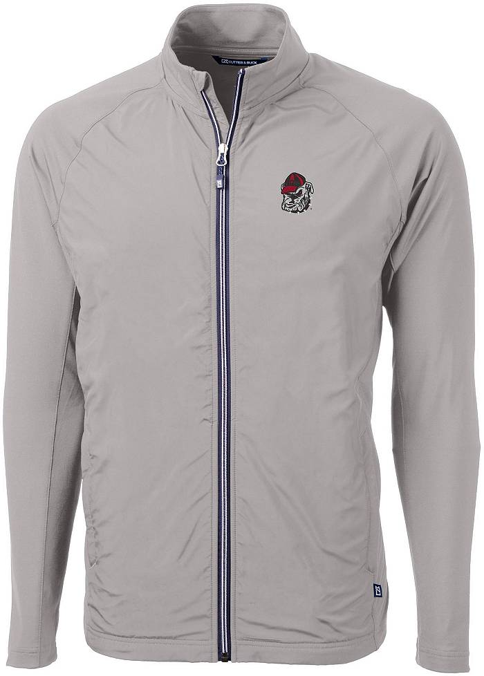 Men's Miami Marlins Cutter & Buck Gray Forge Eco Stretch Recycled Polo