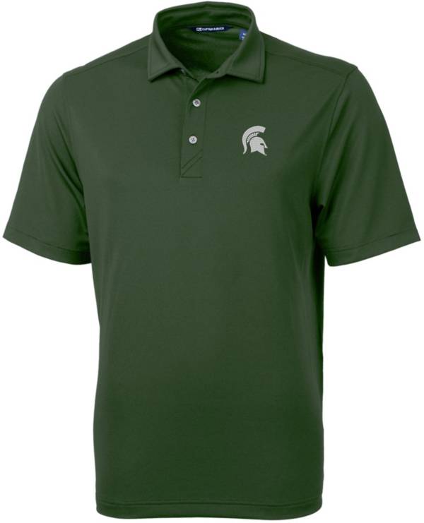 Cutter & Buck Men's Michigan State Spartans Hunter Virtue Eco Pique Polo product image