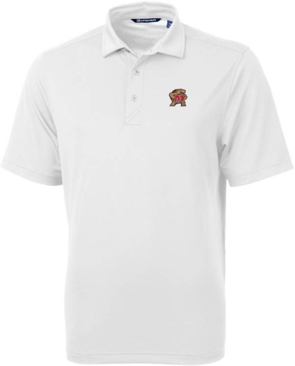 Women's Cutter & Buck Cardinal Minnesota Vikings Virtue Eco Pique Recycled Polo Size: Large