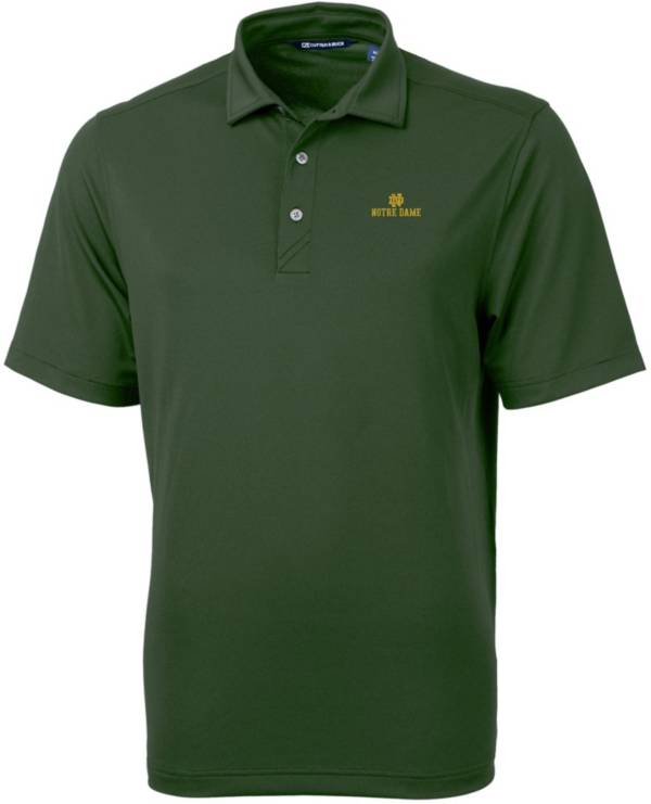 Cutter & Buck Men's Notre Dame Fighting Irish Hunter Virtue Eco Pique Polo product image