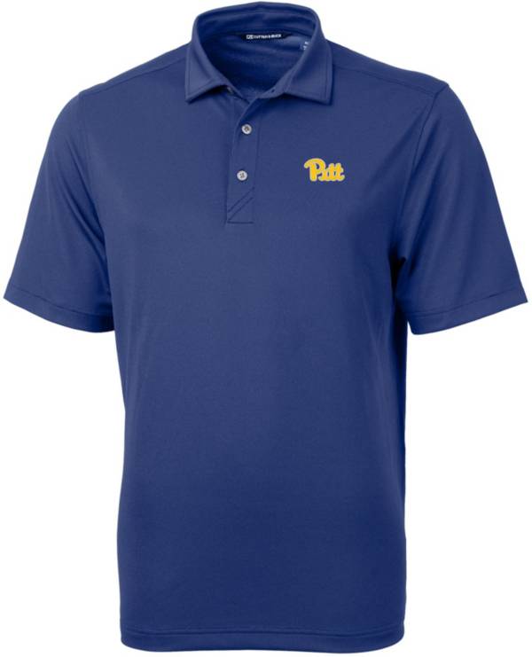 Cutter & Buck Men's Pitt Panthers Tour Blue Virtue Eco Pique Polo product image