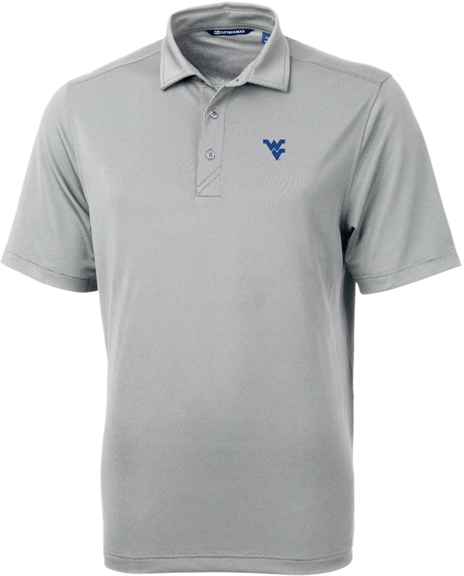 Cutter & Buck Men's West Virginia Mountaineers Virtue Eco Pique Polo