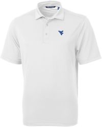 Men's Cutter & Buck White New York Jets Throwback Logo Virtue Eco Pique Recycled Polo Size: Small